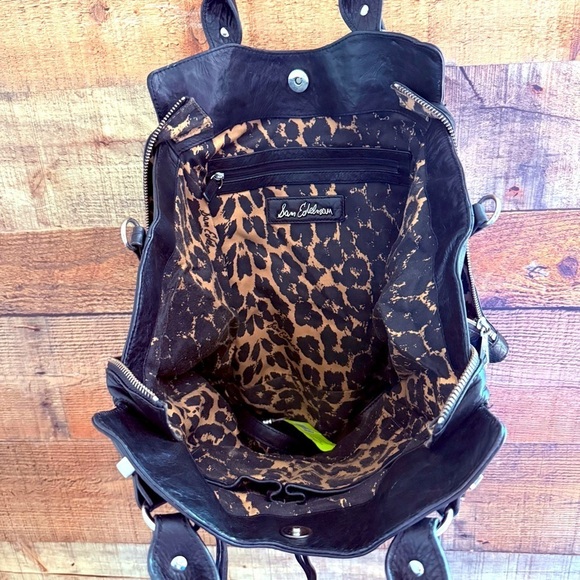 NWT Sam Edelman Marianne Studded Nuit Leather Women\'s Bag main image 8
